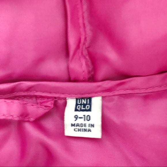 Uniqlo Pink Puffer Jacket Children's - Picture 2 of 6